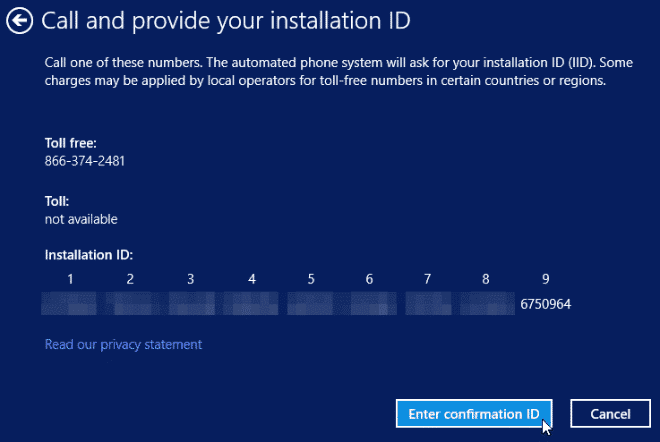 Activate Windows by phone Windows 11