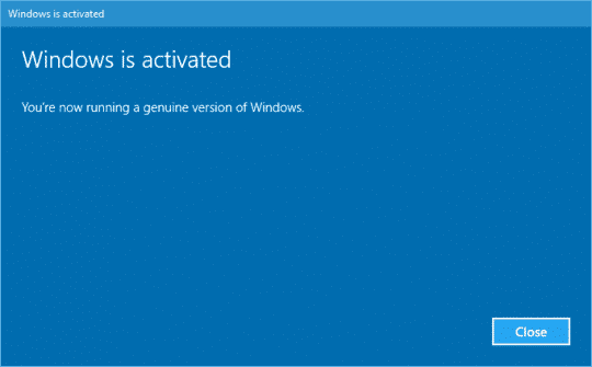 Activate windows 10 by Phone