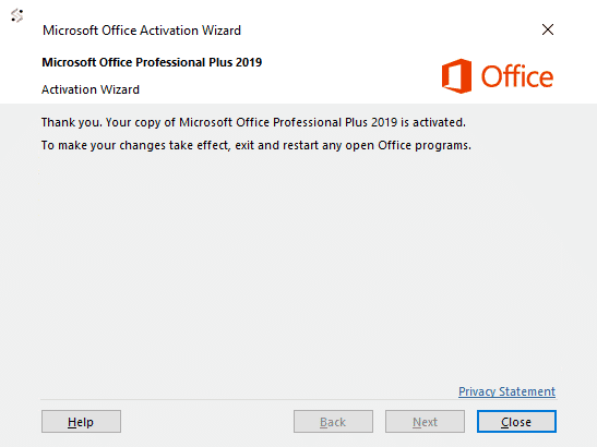 office professional plus 2019 product key